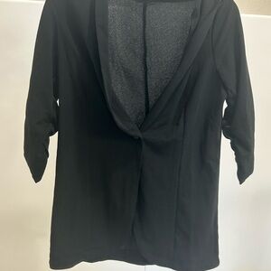 Black lightweight blazer